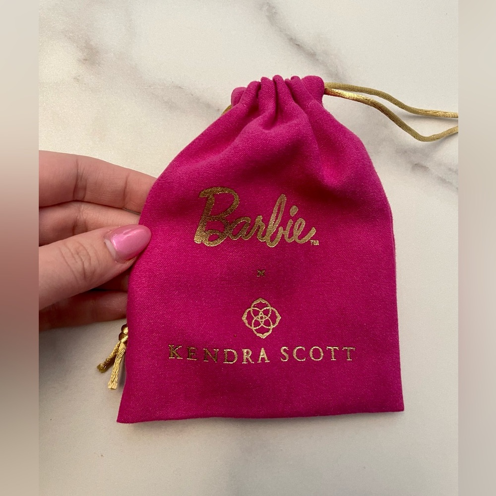 Kendra Scott x Barbie Pink Gold Tennis Bracelet Limited Edition
